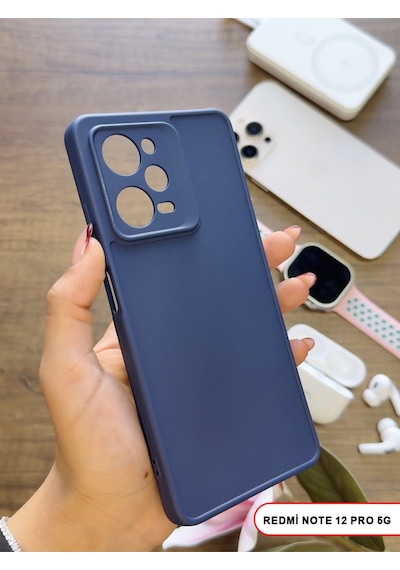 Redmi Note 12 Pro 5g Uyumlu Kamera Korumalı Darbeye Dayanıklı Renk Atmayan Keep Silikon Kılıf Lacivert Redmi Note 12 Pro 5g Uyumlu Kamera Korumalı Darbeye Dayanıklı Renk Atmayan Keep Silikon Kılıf Lacivert