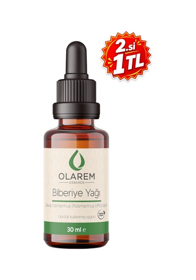 Olarem Essence Biberiye Yağı Rosmarinus Officinalis Uçucu Yağ 30 Ml Damlalıklı Cam Şişe