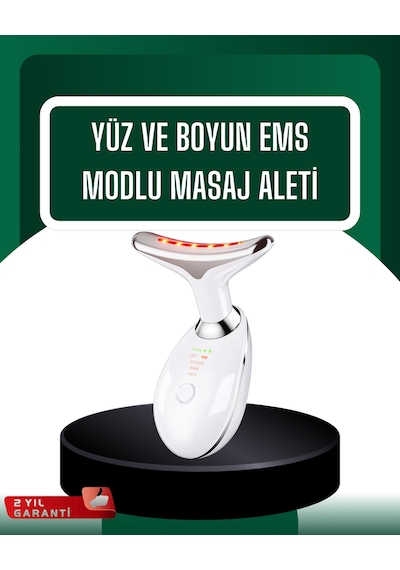 7 Renk Led Işık Terapili Cilt Bakım Cihazı Usb Şarjlı Çok Renkli