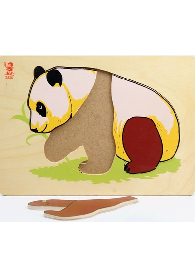 Panda Ahşap Puzzle