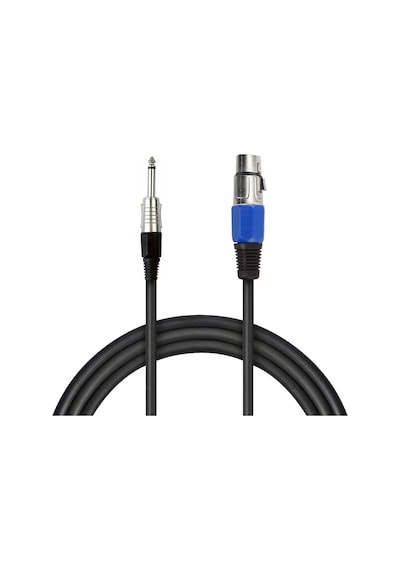 POWERMASTER LD379 XLR CANON DİŞİ + 6.3MM MONO ERKEK 1 METRE KABL
