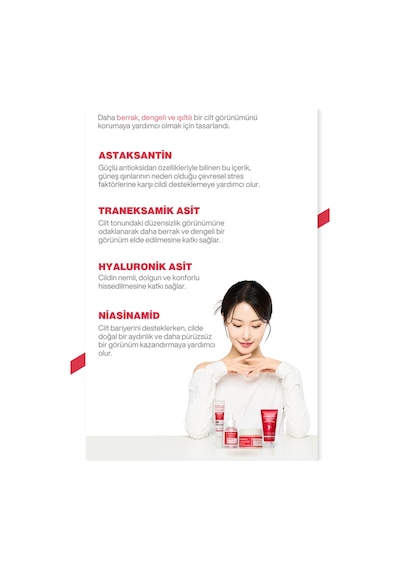 Leke Karşıtı Aydınlatıcı Ampül Astaxanthin Içerikli, Cilt Tonu Eşitleyici Aydınlatıcı Bakım 30ml