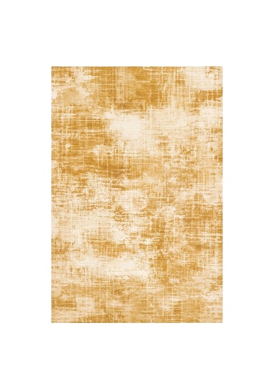 Kartela Halı Alea Halı Jüt Taban Dokuma Halı Hardal Sarısı - 100 X 150 Cm