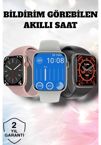 Akıllı Saat Adım Sayar, Atışı İzleme Dokunmatik Bluetooth Bağlantılı - Lisinya