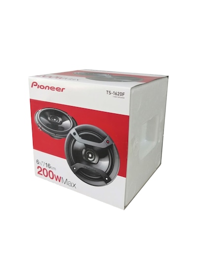 Pioneer TS-1620F 200W Koaksiyel 2 Yollu Kapı Hoparlörleri 1 Takım