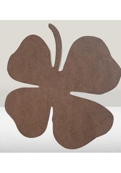 Hobi Adn 90256 Dekoratif Pano Yonca Ahşap Mdf Ham Cnc Kesim Model El Yapım Genel