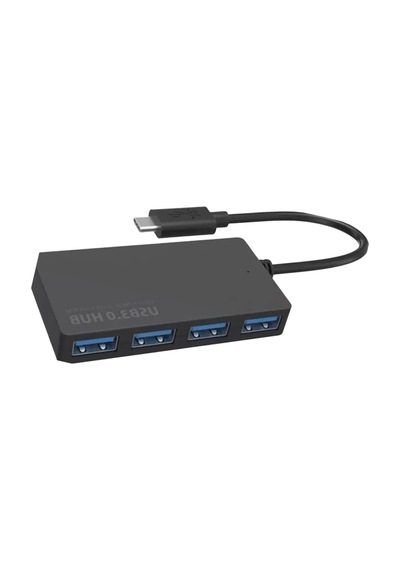 Büro Ev Ofis Cihazları İçin Siyah Usbc-usb3.0 Çevirici