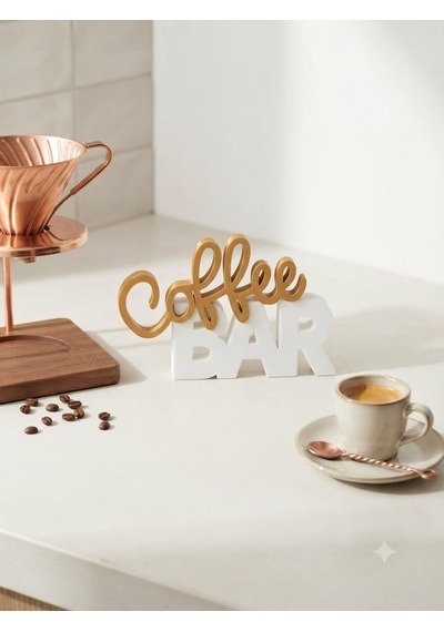 Coffee Bar Dekoratif Yazı Diğer