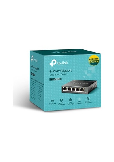 5 Portlu Çelik Easy Smart Switch - 10/100/1000 Mbps Hız