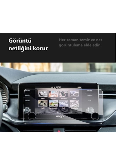 Skoda Fabia 8 İnç Ekran Koruyucu Multimedya Bolero Nano