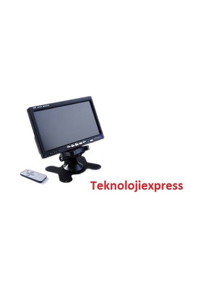 7" Inç Tft 2 Videolu Yüksek Çözünürlük Ayaklı Monitör
