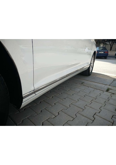 Vw Passat B8.5 2019 Sonrası Yan Kapı Alt Çıtası Krom P.çelik