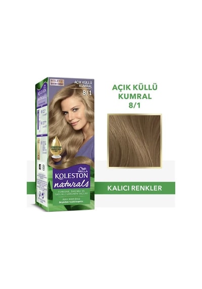 Koleston Naturals Set 8-1 Açık Küllü Kumral