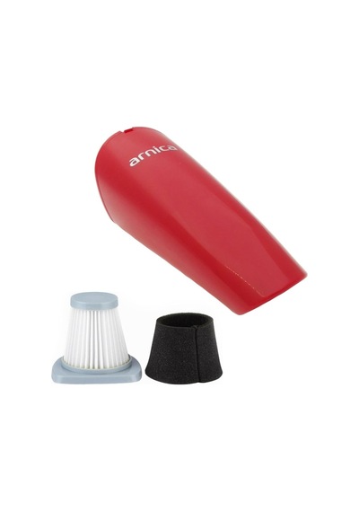 Arnica Merlin Pro Kırmızı Süpürge Toz Haznesi Ve Hepa Filtre