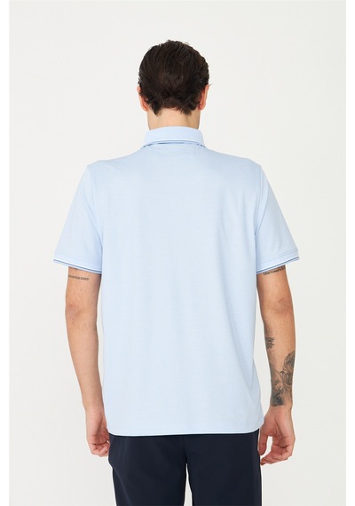 Mavi Polo Yaka T-shirt Mavi