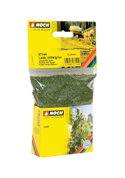Noch 7144 Yapraklar, Yeşil, 50 Gram Diorama Malzemesi-54599