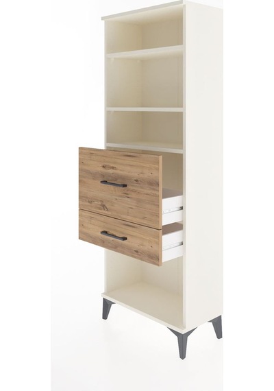 Arges Dolap 3 Raflı 2 Çekmeceli 60x30x163 Aytaşı-çam Aytaşı