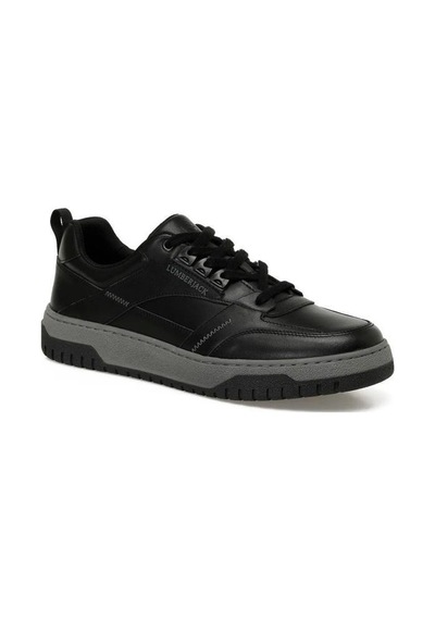 Lumberjack Fulda 5pr 102026817 Erkek Hakiki Deri Sneaker Ayakkabı Siyah 40-45 Siyah