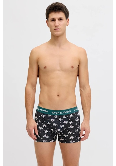 Jack & Jones Jactodd Flower Trunks 3 Pack Sn Lacivert