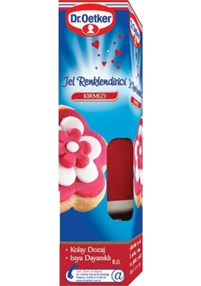 Kırmızı Renklendirici Jel 10 Gr