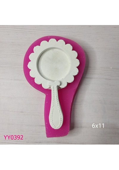 Yy0392 Fırfırlı Ayna Çerçeve Silikon Kalıp