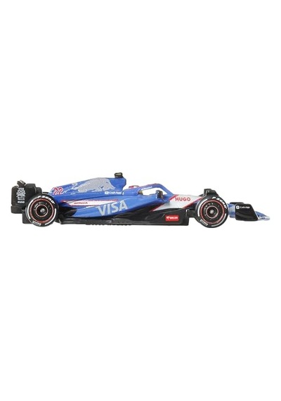 Hot Wheels Formula 1 Visa Cash App Yarış Arabası, Metal Gövde, Kauçuk Tekerlekli, 13+ Yaş, Koleksiyonluk Model, 2024 F1 Serisi, Liam Lawson