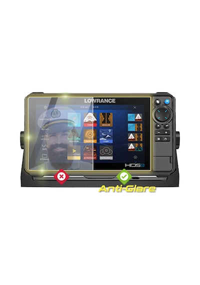 Lowrance Hds Pro 9 Fishfinder - Ipg Anti-glare Yansıma Önleyici Mat Ekran Koruyucu