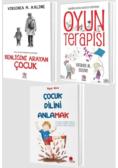 Benliğini Arayan Çocuk Oyun Terapisi Çocuk Dilini Anlamak 3 Kitap Set