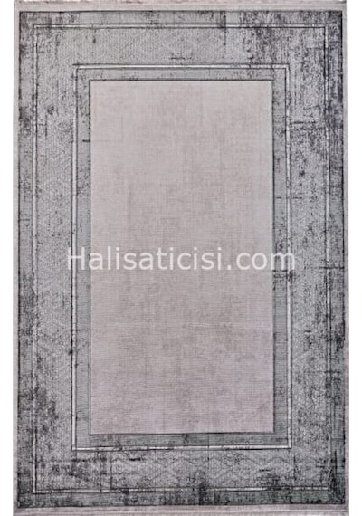 Gümüşsuyu Halı Black&Brown 13917 Gri