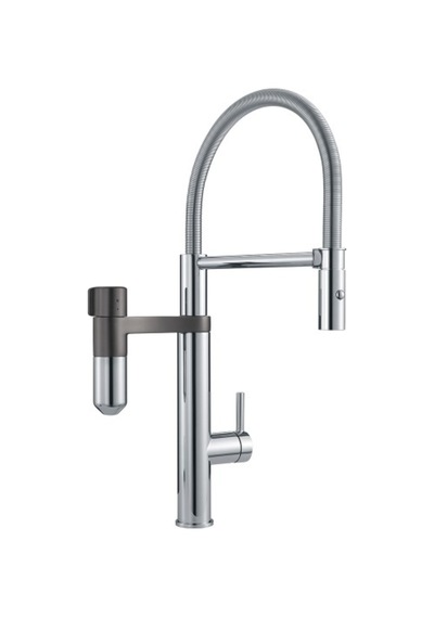 Franke Vital 2 İn1 Spiralli Chrome-Gun Metal Filtreli Armatür Krom
