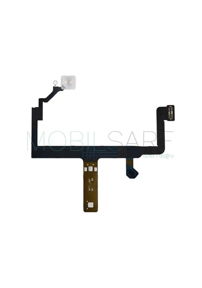 Apple Uyumlu  iPhone 15 Flash Üst Mikrofon Filmi Çok Renkli