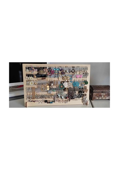 Küpe Organizer Küpe Düzenleyici Küpe Tutucu Küpe Asmak Için Sunum Standı Dekoratif Takı Standı Banu Banu