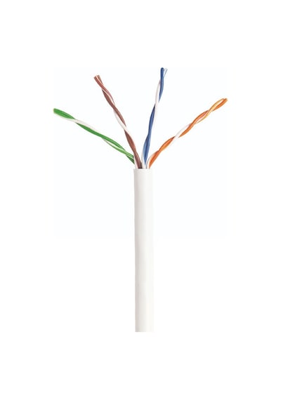 Cat6 İnternet Kablosu 23 Awg 305 Metre İç Mekan Yüksek Hızlı Ağ Kablosu