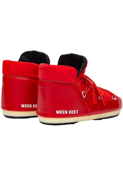 Moon Boot Moon Boot Mb Pumps Nylon Kadın Kar Botu 15 Kırmızı