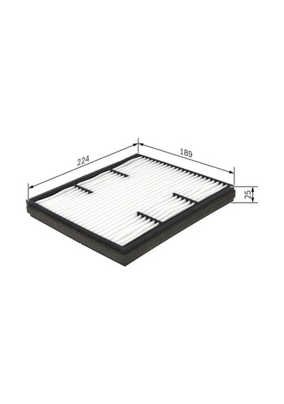 BOSCH 1987432223 Polen Filtresi Lacetti 04- / Nubira 03-
