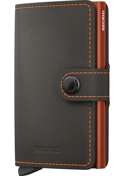 Secrid Miniwallet Matte Kartlık Cüzdan Trufle Orange Çok Renkli