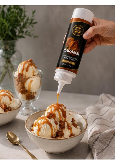 Çilek Aromalı Dekor Sos 750 Gr Çok Renkli