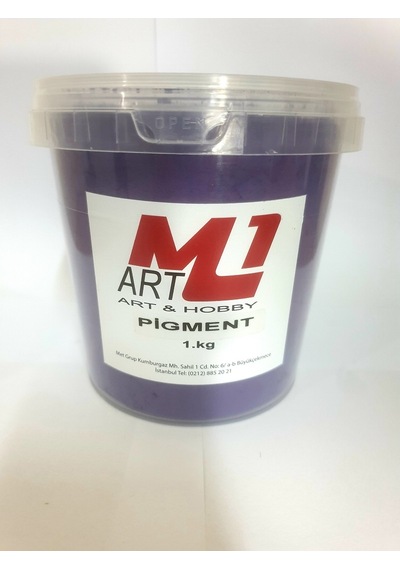 M1 ART Toz Pigment Boya 1.kg - MOR