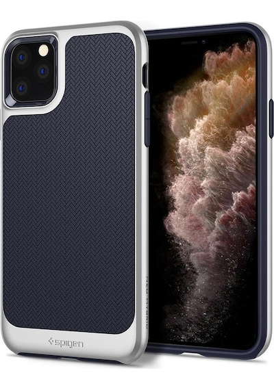 Spigen Apple Uyumlu iPhone 11 Pro İle Kılıf Neo Hybrid Satin Silver