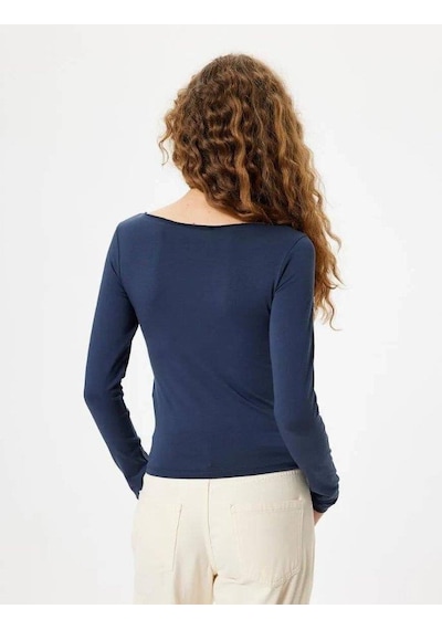 Koton Kadın Sweat 5wal10147ık-23687 Lacivert
