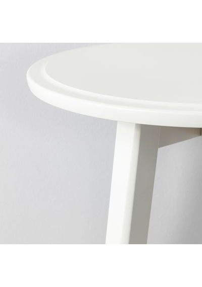 Ikea Kragsta Sehpa Seti, Beyaz