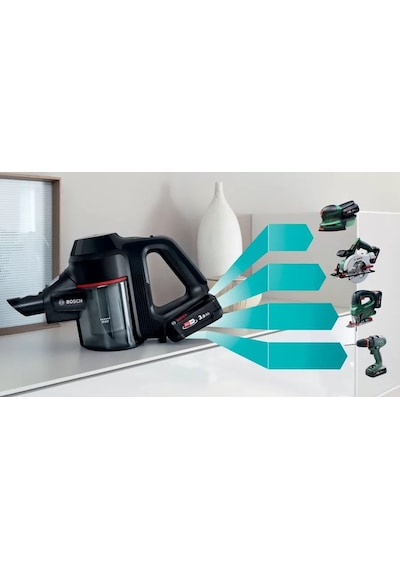 Bosch BCS711EXT Dikey Şarjlı Süpürge