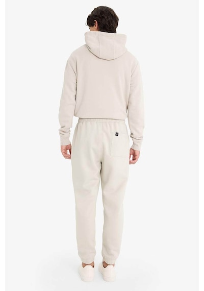 Defacto Regular Fit Beli Bağcıklı Cepli Paçası Lastikli Şardonlu Basic Düz Jogger Eşofman Altı E6326ax25aubg766 Bej
