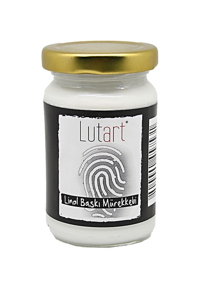 Lutart Lınograf Baskı Murekebı Beyaz 100Ml