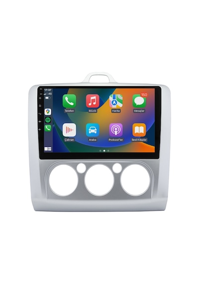 Exvol Ford Focus 2 Multimedya 9 İnc Ips Ekran Android 10 Sürüm 2+32 GB