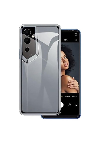 Tecno Pova Neo 2 Kılıf Lüx Şeffaf Kamera Korumalı Silikon Kılıf