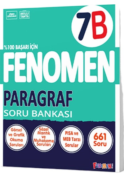 Fenomen 7 Paragraf B Soru Bankası