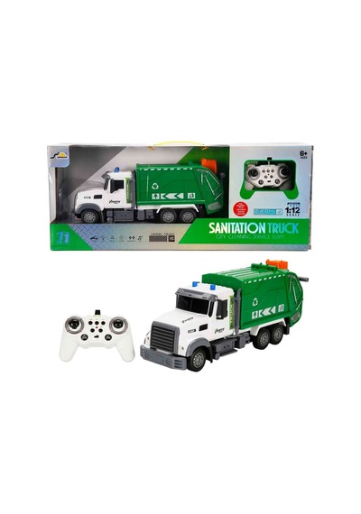 5091 Sun-rst-rc Kamyon 1 12 Çöp Ff Ses Işık 3 7v Usb 2 4ghz Diğer