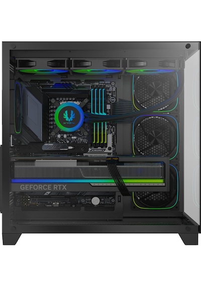 Bitfenix Polii Black 750w 80+ Bronze Psu 4x120mm Frgb Fan Atx Akak0btf0039