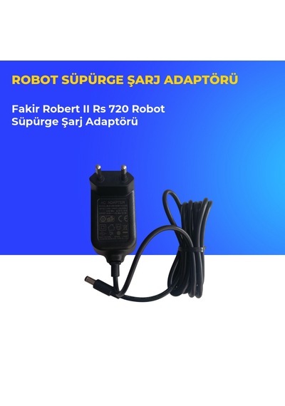 Fakir Robert Iı Rs 720 Robot Süpürge Şarj Adaptörü